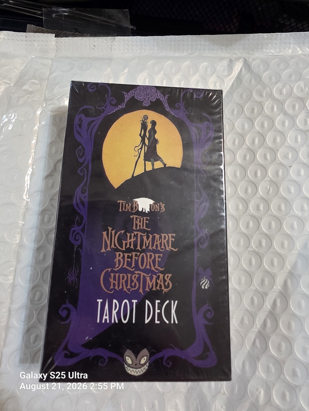 The Nightmare Before Christmas Tarot Deck - Purple & Black